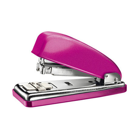 GRAPADORA PETRUS 226 CLASSIC WOW FUCSIA METALIZADO CAPACIDAD 30 HOJAS EN BLISTER