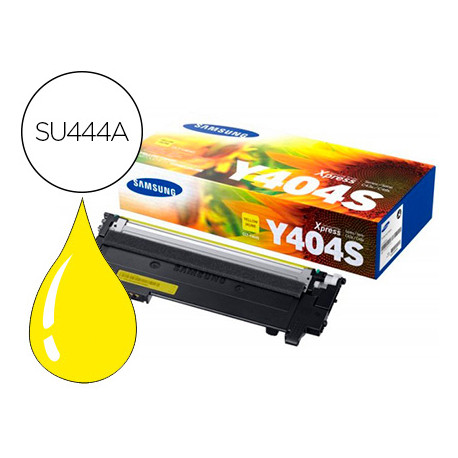 TONER SAMSUNG CLT 404 PARA SL-C430/C480 AMARILLO 1000 PAGINAS