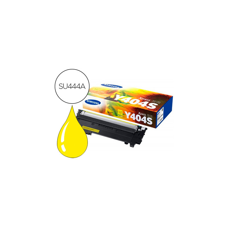 TONER SAMSUNG CLT 404 PARA SL-C430/C480 AMARILLO 1000 PAGINAS