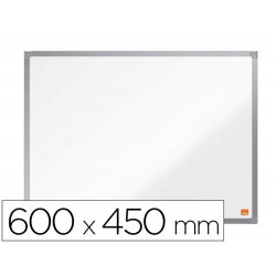 PIZARRA BLANCA NOBO ESSENCE ACERO VITRIFICADO MAGNETICA 600X450 MM