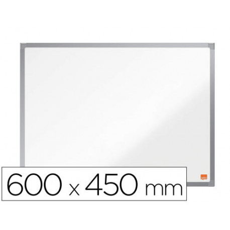 PIZARRA BLANCA NOBO ESSENCE ACERO VITRIFICADO MAGNETICA 600X450 MM