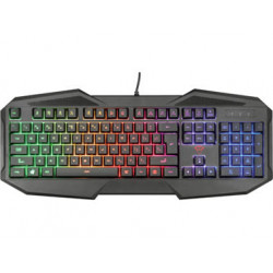 TECLADO TRUST GXT 830-RW AVONN GAMING ILUMINACION RAINBOW USB 2.0 CABLE 1,4 M