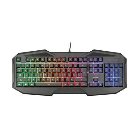 TECLADO TRUST GXT 830-RW AVONN GAMING ILUMINACION RAINBOW USB 2.0 CABLE 1,4 M