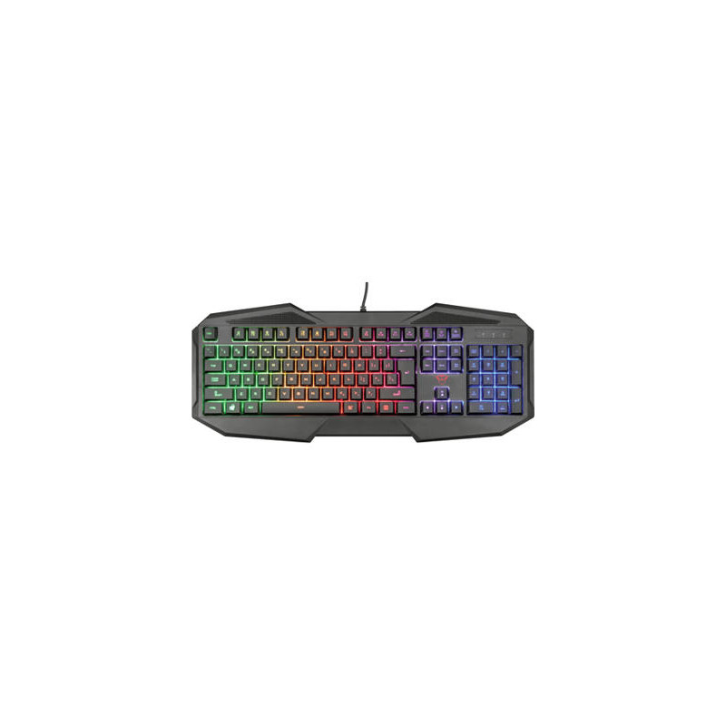 TECLADO TRUST GXT 830-RW AVONN GAMING ILUMINACION RAINBOW USB 2.0 CABLE 1,4 M