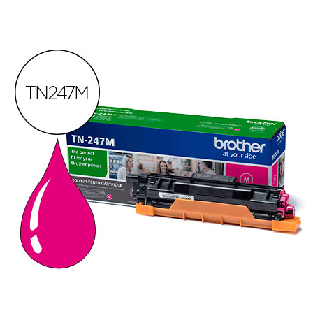 TONER BROTHER TN247M DCP-L3510CDW / HL-L3270CDW / MFC-L3710CW MAGENTA 2300 PAGINAS