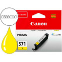 INK-JET CANON CLI 571 PIXMA TS5051 / TS6050 / TS8051 / TS9050 / AMARILLO 161 PAGINAS