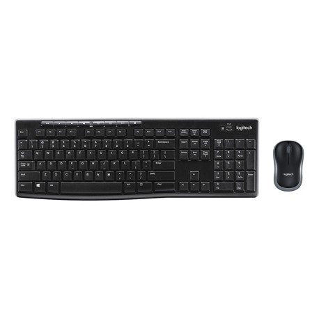 SET TECLADO + RATON LOGITECH MK270 INALAMBRICO NEGRO