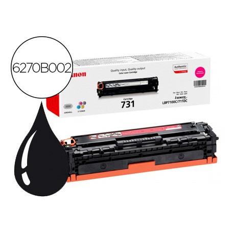 TONER CANON 731 M I-SENSYS LBP7100CN / LBP7110CW / MF623CN / MF628CW / MF8230CN / MF8280CW MAGENTA 1