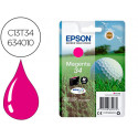 INK-JET EPSON 34 WORKFORCE PRO WF-3720 / WF-3720DWF / WF-3725DWF MAGENTA 300 PAGINAS