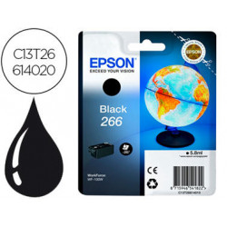 INK-JET EPSON 266 WF-100W NEGRO 250 PAGINAS