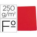 SUBCARPETA CARTULINA GIO SIMPLE INTENSO FOLIO ROJO 250G/M2