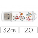 MEMORIA USB TECHONETECH FLASH DRIVE 32 GB 2.0 BE BIKE