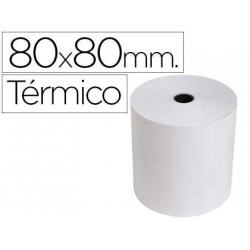 ROLLO SUMADORA EXACOMPTA TERMICO 80 MM X 70 MM 55 G/M2 SIN BISFENOL A