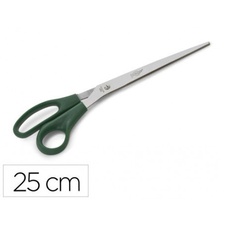 TIJERA OFICINA FAIBO ACERO INOXIDABLE 25 CM EMPU?ADURA ERGONOMICA EN BLISTER