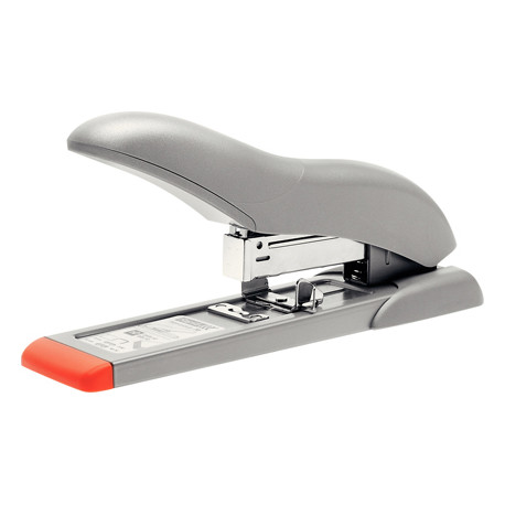 GRAPADORA RAPID FASHION HD70 PLATA/NARANJA CAPACIDAD 70 HOJAS USA GRAPAS 9/8-10 Y 23/8-10