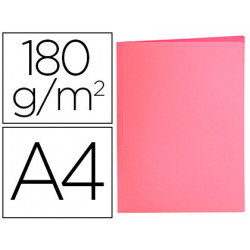 SUBCARPETA LIDERPAPEL A4 ROSA PASTEL 180G/M2