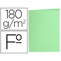 SUBCARPETA LIDERPAPEL FOLIO VERDE PASTEL 180G/M2