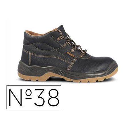 BOTA DE SEGURIDAD PAREDES S3 NEGRO TALLA 38