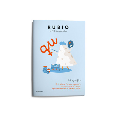 CUADERNO RUBIO ORTOGRAFIA 8-9 A?OS PARA EMPEZAR