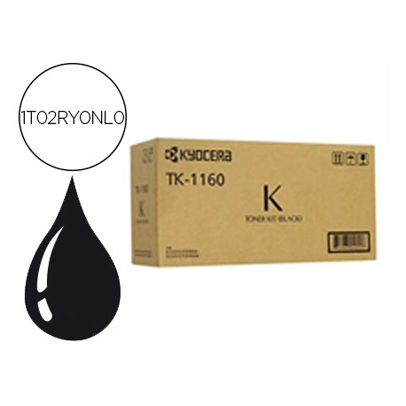 TONER KYOCERA TK-1160 ECOSYS P2040DN NEGRO 7200 PAGINAS