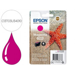 INK-JET EPSON 603 XP-2100 / 2105 / 3100 / 4100 / WF-2810 / 2830 / 2835 / 2850 MAGENTA 130 PAGINAS