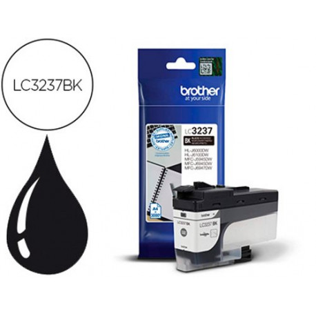 INK-JET BROTHER LC3237 HL-J6000DW / HL-J6100DW / MFC-J5945DW / MFC-J6945DW / MFC-J6947DW 3000 PAG NE