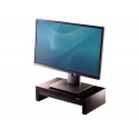 SOPORTE FELLOWES PARA MONITOR DESIGNER SUITES AJUSTABLE 3 ALTURAS CON BANDEJA NEGRO 406X111X244 MM H