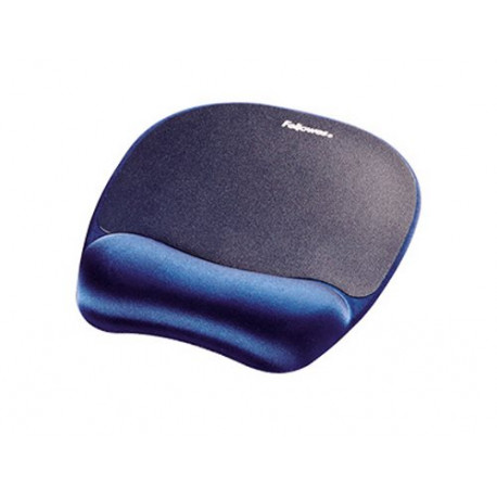 ALFOMBRILLA PARA RATON FELLOWES CON REPOSAMU?ECAS DE ESPUMA MEMORY FOAM AZUL 230X196X20 MM