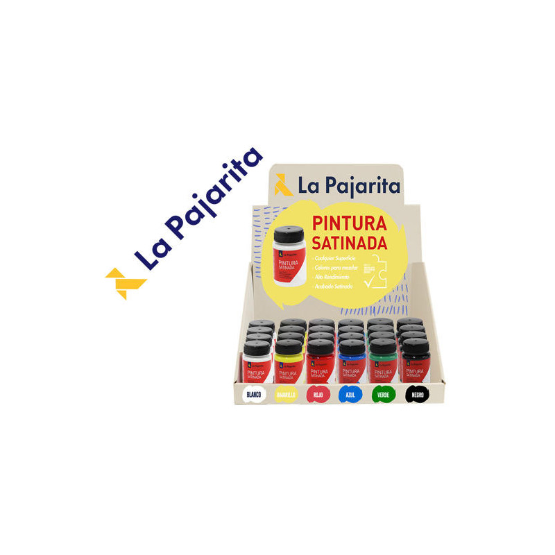 EXPOSITOR SOBREMESA LA PAJARITA PINTURA SATINADA