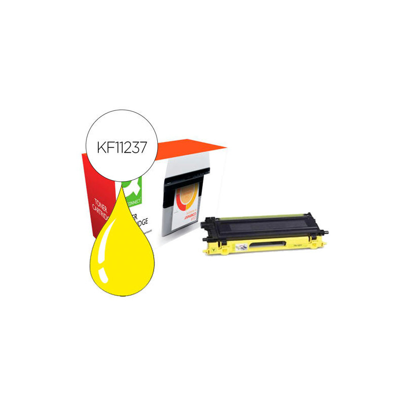 TONER COMPATIBLE Q-CONNECT BROTHER TN423Y HL-L8260 / 8360 AMARILLO 4000 PAGINAS