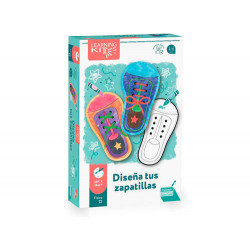 JUEGO EDUCATIVO FALOMIR DISE?A TUS ZAPATILLAS MOTRICIDAD FINA