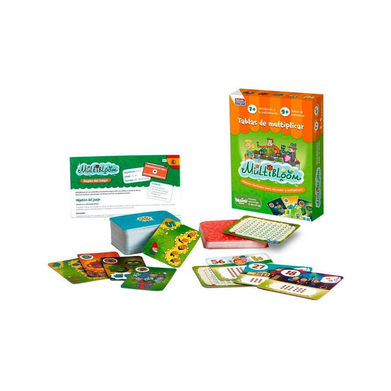 JUEGO EDUCATIVO FALOMIR MULTIBLOOM TABLAS DE MULTIPLICAR