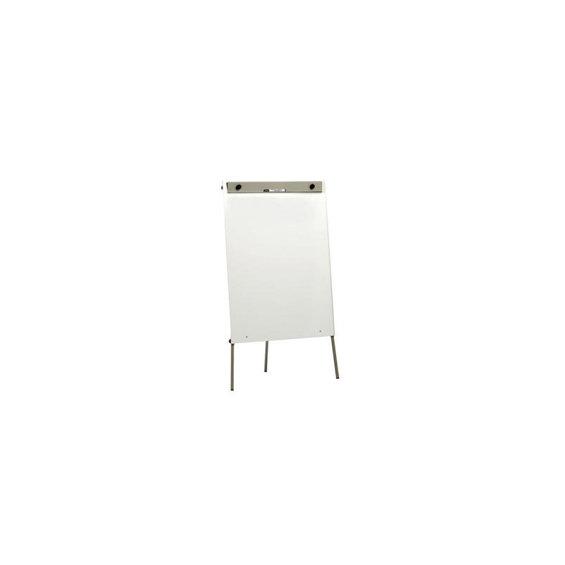 PIZARRA BLANCA ROCADA RD-600 SUPERFICIE LAMINADA CABALLETE CON TRIPODE 100X70X180 CM