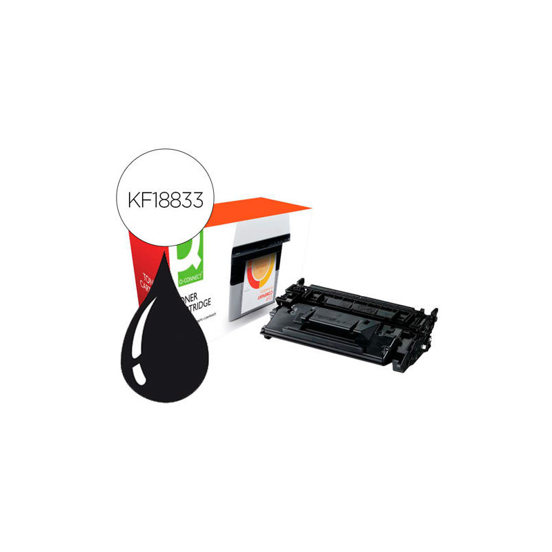 TONER COMPATIBLE Q-CONNECT CANON LBP214 I-SENSYS LBP 212 / 214 / 215 NEGRO 3100 PAGINAS