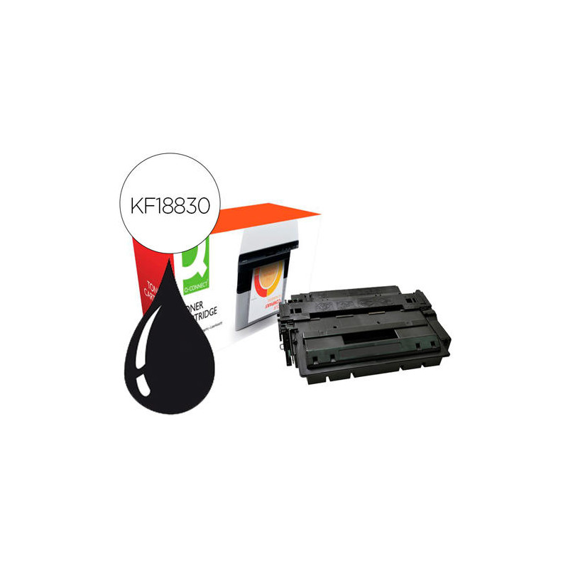 TONER COMPATIBLE Q-CONNECT CANON C724-HY I-SENSYS LBP 6750 / 6780 ALTO RENDIMIENTO NEGRO 12500 PAGIN