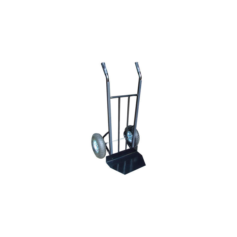 CARRETILLA PORTAPAQUETES Q-CONNECT CON RUEDAS CARGA 250 KG 1250X556X625 MM