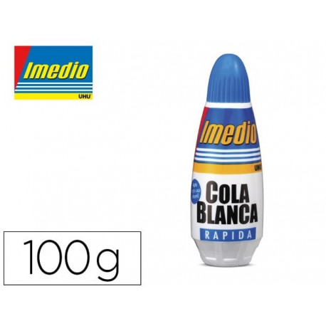 PEGAMENTO COLA BLANCA IMEDIO BOTE DE 100 GR