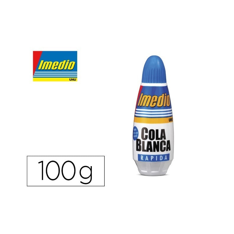 PEGAMENTO COLA BLANCA IMEDIO BOTE DE 100 GR