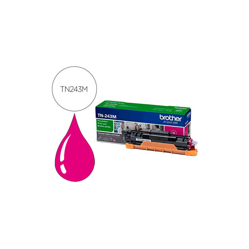 TONER BROTHER TN243M DCP-L3510CDW / HL- L3270CDW / MFC-L3710CW MAGENTA 1000 PAGINAS