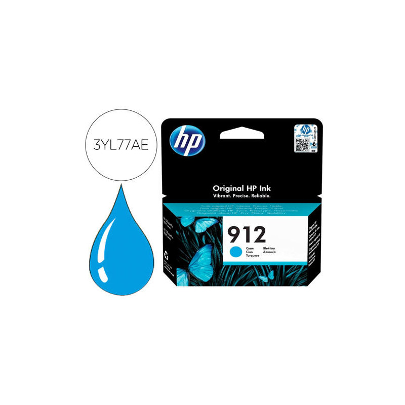 INK-JET HP 912 OFFICEJET 8010 / 8020 / 8035 CIAN 315 PAG