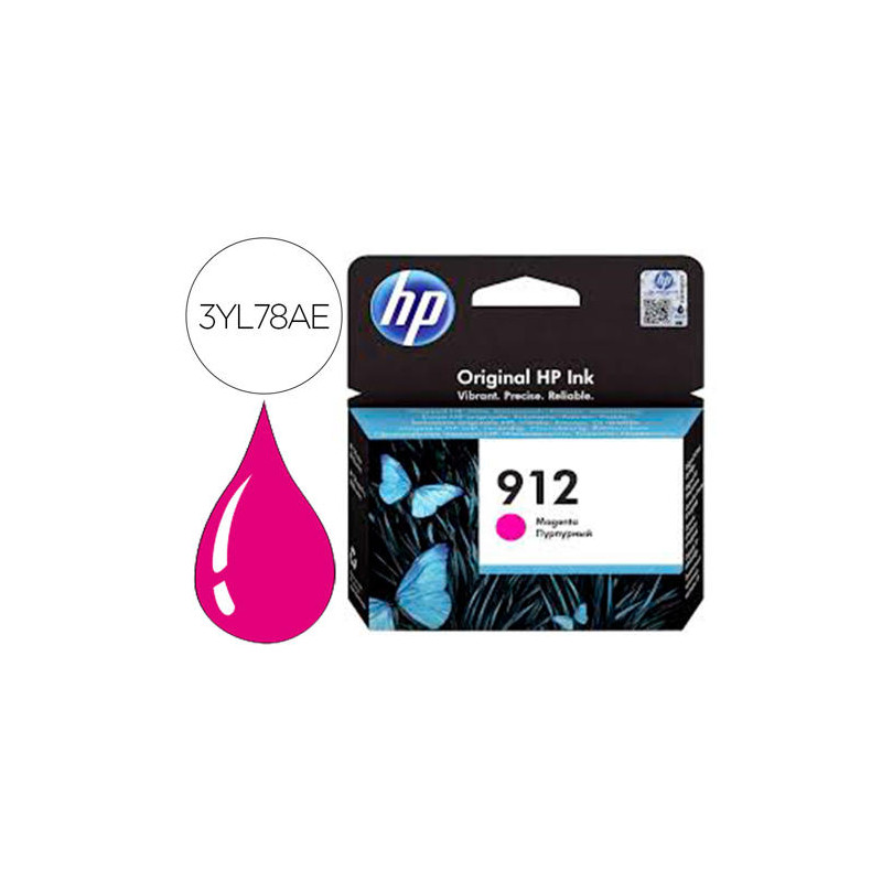 INK-JET HP 912 OFFICEJET 8010 / 8020 / 8035 MAGENTA 315 PAG