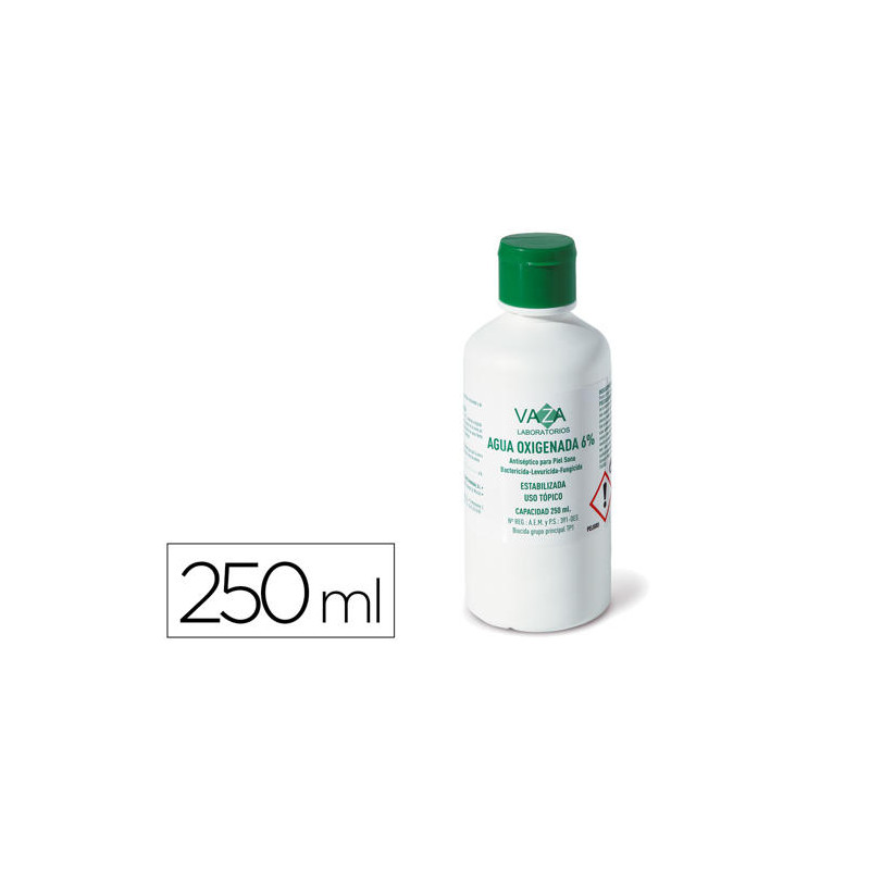 AGUA OXIGENADA VAZA BOTE DE 250 ML