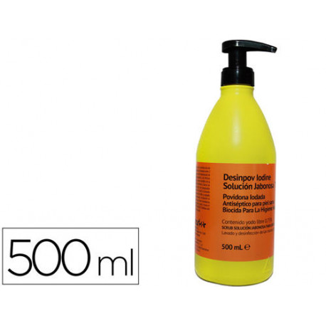 SOLUCION ANTISEPTICA CLORHEXIDINA DESINCLOR JABON 0,8% BOTE DE 500 ML