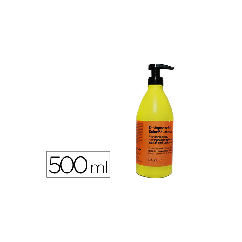 SOLUCION ANTISEPTICA CLORHEXIDINA DESINCLOR JABON 0,8% BOTE DE 500 ML