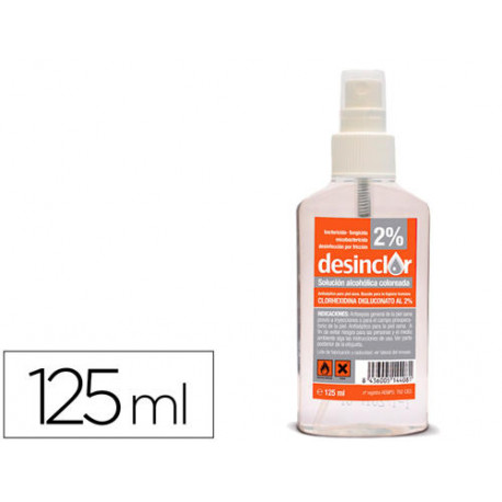 DESINCLOR SOLUCION 2% ALCOHOLICA BOTE DE 100 ML