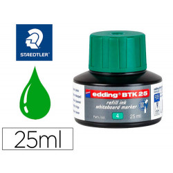 TINTA ROTULADOR EDDING PIZARRA BLANCA BTK-25 COLOR VERDE BOTE 25 ML