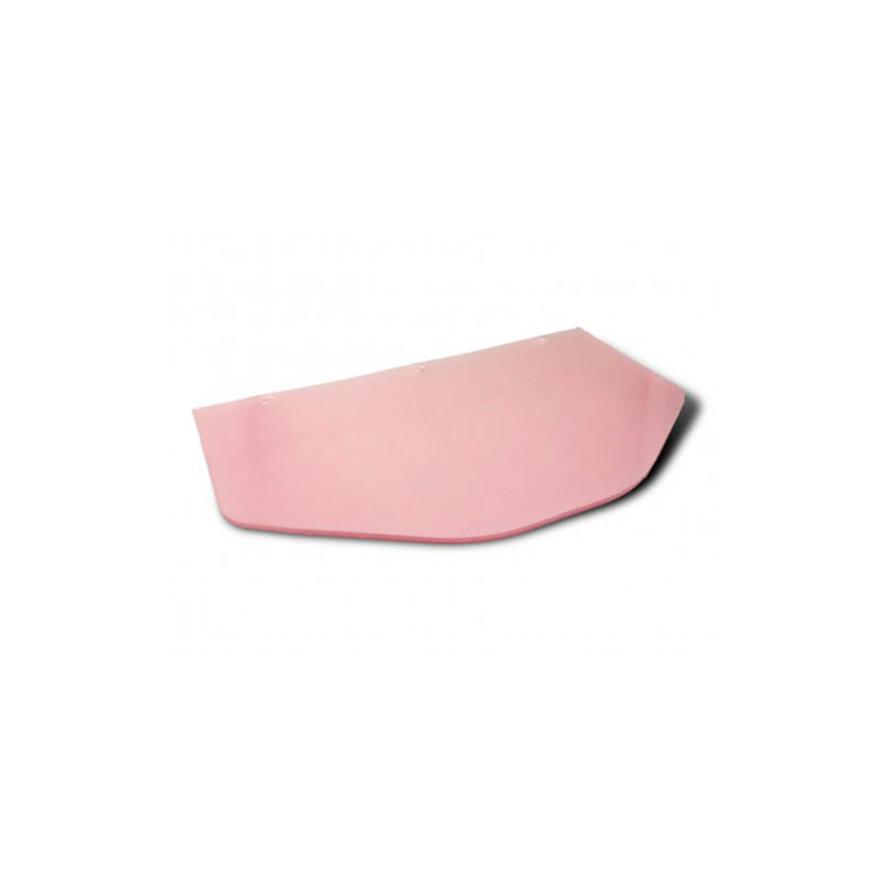 RECAMBIO VISOR FARU PARA PANTALLA A-20 POLICARBONATO TRANSPARENTE 385X225X8 MM