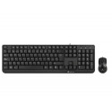 SET TECLADO Y RATON CON CABLE NGS COCOA USB COLOR NEGRO