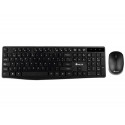 SET TECLADO Y RATON NGS ALLURE MULTIMEDIA INALAMBRICO USB NANO 2,4 GHZ COLOR NEGRO