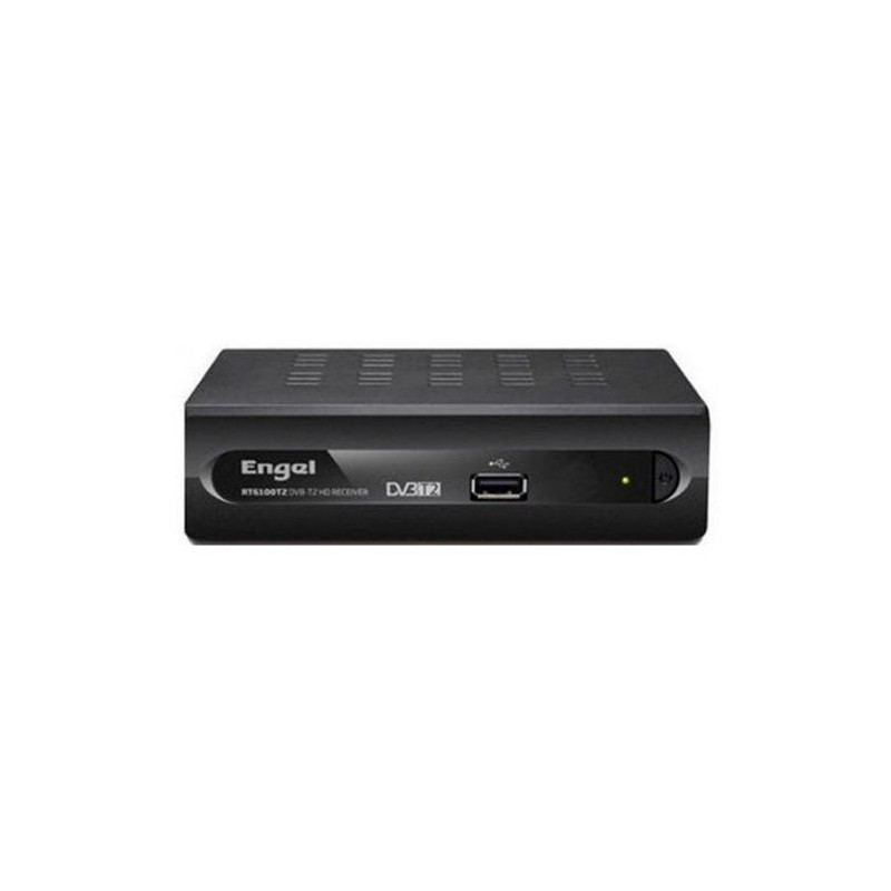 RECEPTOR GRABADOR ENGEL RT6110T2 DVB-T2 HDMI/AV CEC VESA PVR HDMI BIDIRECCIONAL USB 2.0 MP3 JPEG Y V